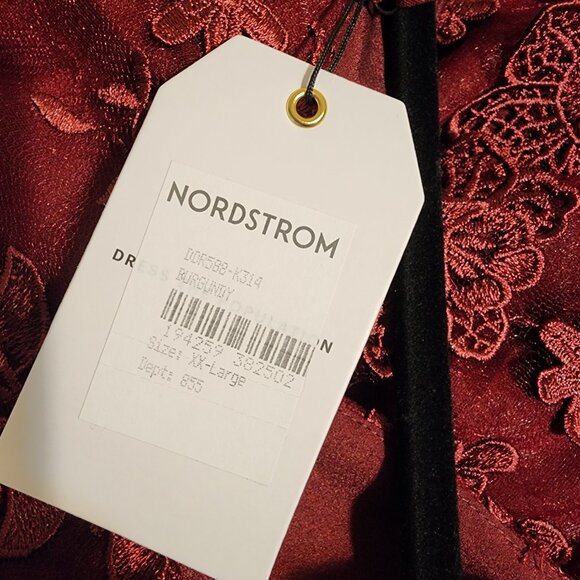 Dress the Population Tahani Dress NWT Burgundy XXL - Picture 9 of 13